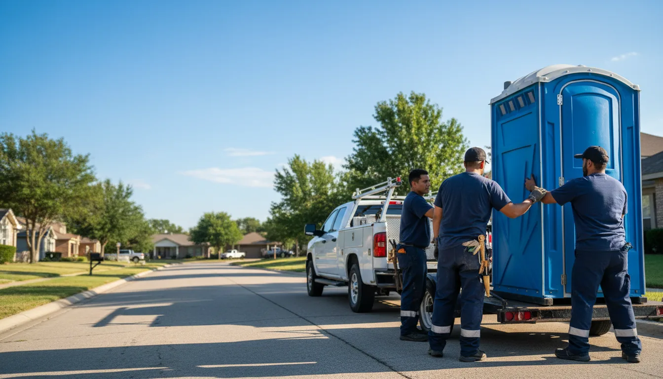 Portable Toilet Rental in Cooksville, IL near me